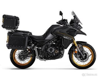 VOGE 525 DSX BLACK KNIGHT + 3 kufry - nový, záruka 4 roky