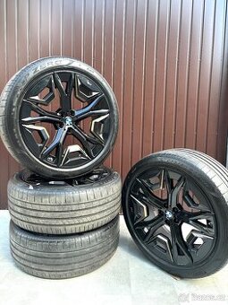 BMW R22 IX orig. 22" alu disky s Letní Pirelli