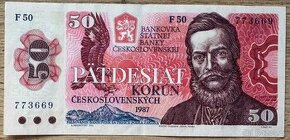 50 Kčs 1987 F50 773669