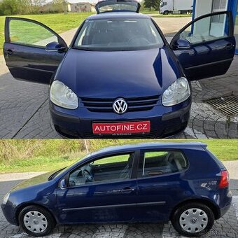 VW GOLF V 1,4 16v 2006 KLIMATIZACE, 3 DV. PO SERVISU