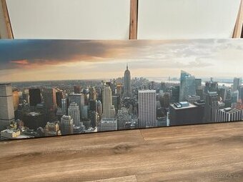 Obraz na plátně New York 45 x 145 cm