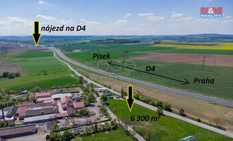 Prodej komerčního pozemku, 6300 m², Zalužany
