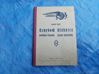 Učebnice němčiny z roku 1941 - 1