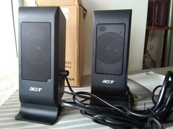 Nové reprduktory k počítači Acer, Logitech. - 1