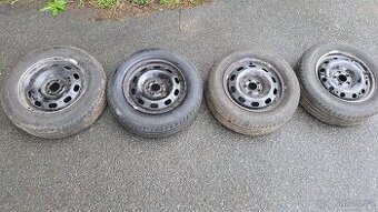 Plechová Letní sada Škoda 5x100