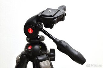 manfrotto 055PROB + třícestná hlava Manfrotto