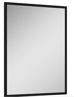 Zrcadlo ELITA 60x80 černý rám 2 ks