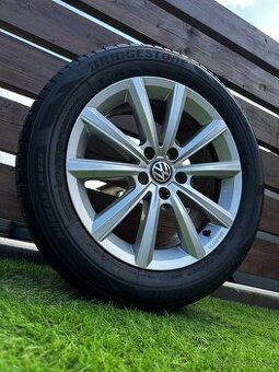 Alu kola 5x112 r17 s pneu (rok17)