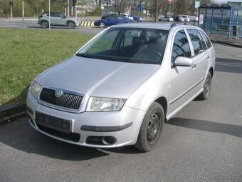 ŠKODA FABIA,1.4,55KW,BENZÍN,ABS,KLIMATIZACE,SERVISKA
