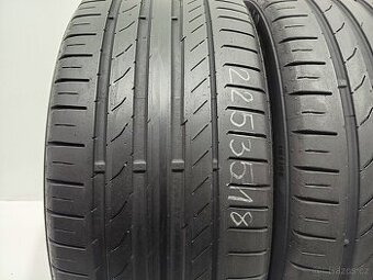 2ks letní pneu 225/35/18 Continental