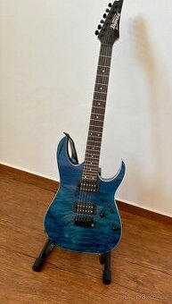 Elektrická kytara Ibanez GRG120QASP-BGD Gio