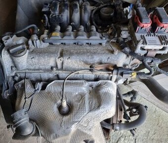 Fiat 500, 1.2i,51kw,2011,89tkm,kompletní motor