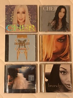 CD POP ROCK R&B soundtrack cizí i české