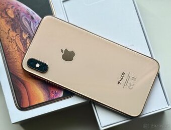 iPhone Xs Gold BATERIE 100% TOP