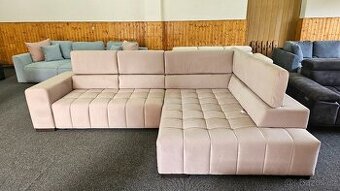 Moderní rohová sedací souprava- rozkládací