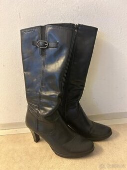 Dámské vysoké kozačky - Tamaris, vel. 38