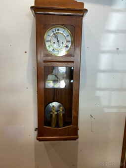 Starožitné hodiny pendlovky  Junghans