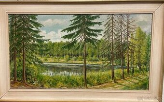 Starožitný obraz - v podpisu Josef Soukup