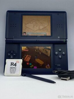 Nintendo DS Lite Modrá barva + hry