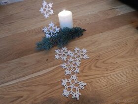 Háčkované vánoční ozdoby