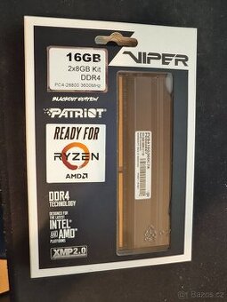 Patriot Viper 4 Blackout Series 16GB KIT 3600MHz