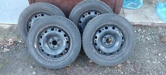 Kola na Fabii 3 na zimních pneu