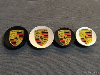 Středové krytky kol Porsche – emblémy / pukličky
