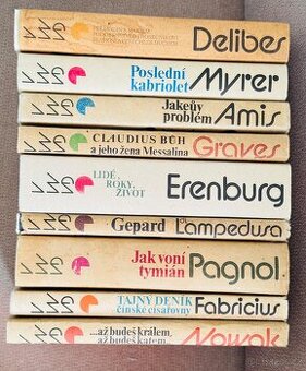 Knihy nakladatelství ODEON (set 9 ks)