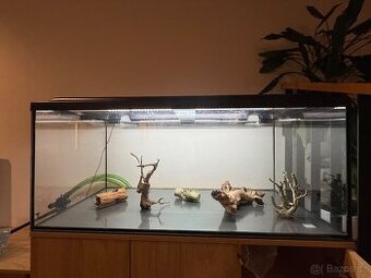 Kryt na akvárium 120 x 50 cm s LED osvětlením