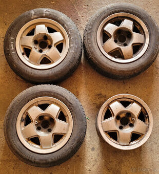 Prodám kola ALU pro Škoda Felicia (Favorit) - sadu (4ks)