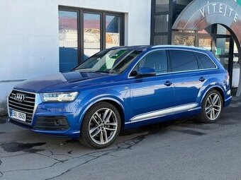 Audi Q7, Sline 7míst TOP STAV, CZ, 1.ma