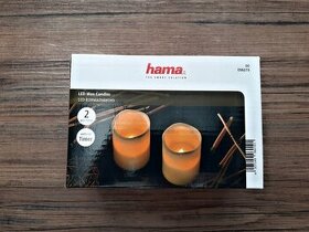 LED svíčky Hama pravý vosk Nové