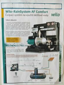 Čerpací systém na využiťí dešťové vody - Wilo - 1