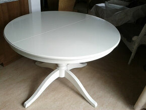 Stůl bílý kulatý 110 cm