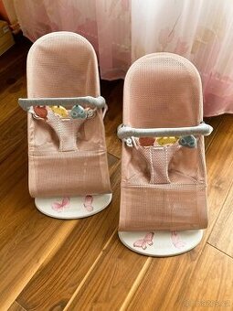 Houpátko Babybjörn Dusty Pink Mesh - 1