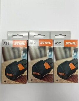 3X Nové AKu baterie STiHL AS 2