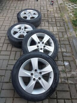 Alu kola Hyundai 16 ´´ originál , 6.5 J 16 ET 53, zachovalé
