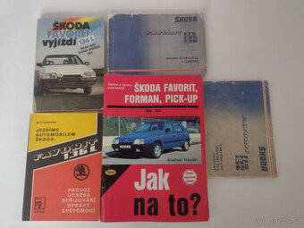 knihy ŠKODA FAVORIT, VÝPRODEJ