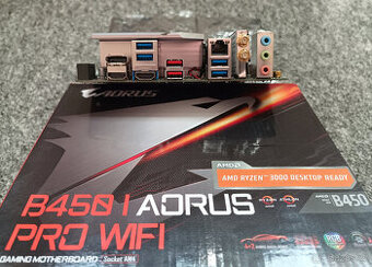 ITX AM4 deska Gigabyte B450 I AORUS PRO WiFi - 1