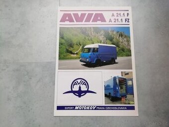 Prospekt Avia A21.1 Furgon F FZ - doprava v ceně - 1