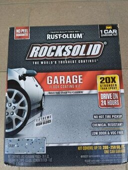 Nátěr podlahy garáže Rust Oleum - 1