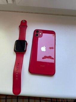 Prodám IPhone 11+ Apple Watch 8