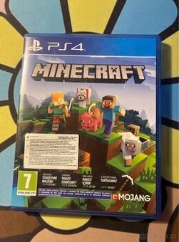 Minecraft hra na playstation 4