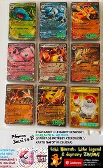 KUSOVÉ KARTY TCG POKÉMON (ORIGINÁL KARTY) (2)