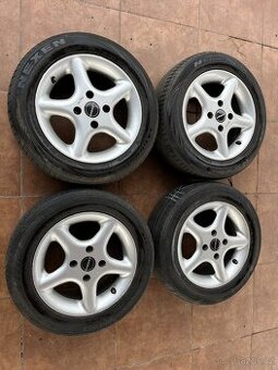 4x alu disky 4x108 R14, letní pneu