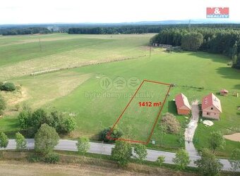 Prodej pozemku k bydlení, 1412 m², Suchdol nad Lužnicí