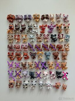 Lps littlest petshop zvířatka sběratelské ze starých edicí