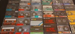 Audiokazety SONY,TDK,BASF, maxell a další