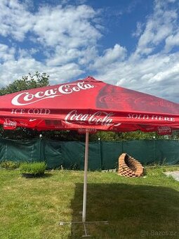 Hospodský sunečník Coca Cola