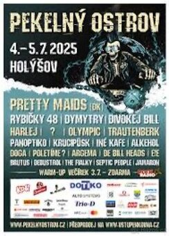 Prodám lístek na Pekelný ostrov 2025